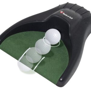 JEF World Of Golf Automatic Putting Cup , Black