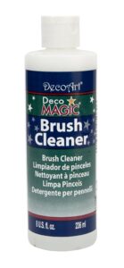 decoart ds3-9 decomagic brush cleaner, 8-ounce, decomagic brush cleaner