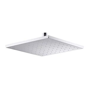 KOHLER 13696-Cp 2.5 Gpm Rain Head with Katalyst Air-Induction Technology,10", Polished Chrome