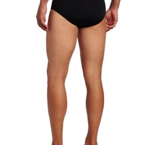 TYR Sport Men's Alliance Durafast Splice Racer Swim Suit (Black/Blue, 36)