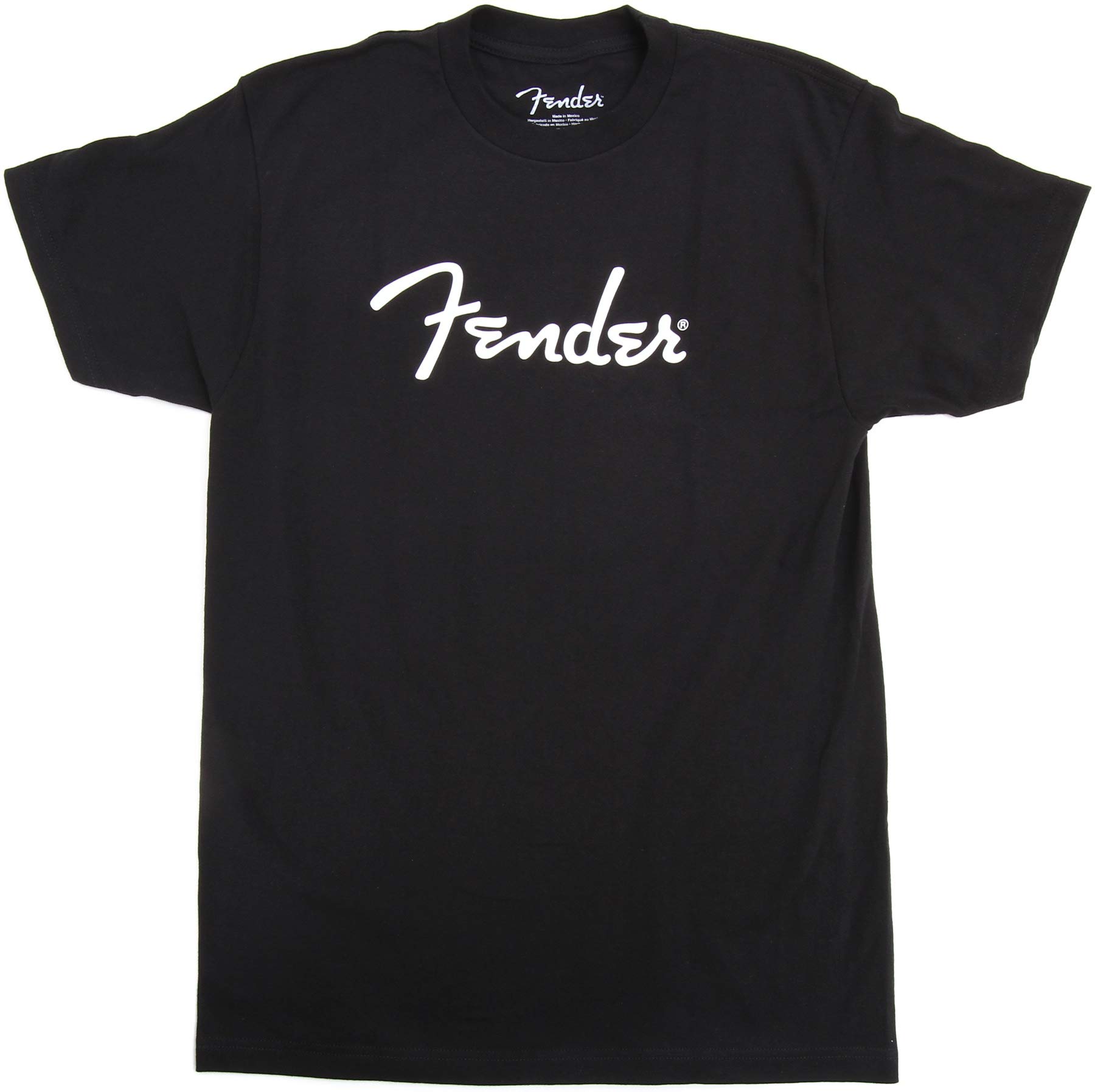 Fender Spaghetti Logo T-Shirt, Black, L