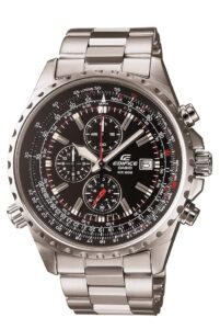 casio men's ef527d-1av "edifice" stainless steel multi-function watch