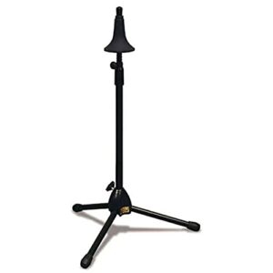 hamilton trombone stand, black finish