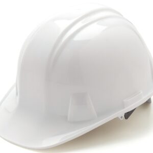 Pyramex SL Series Cap Style Hard Hat 6 Point Ratchet White