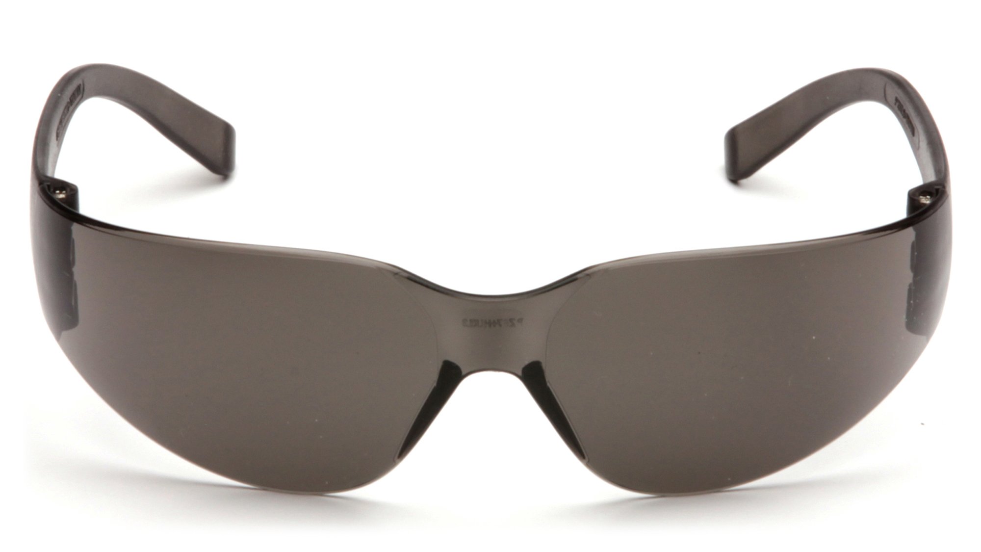 Pyramex Mini Intruder Safety Eyewear Clear Frame Gray Lens ANSI Z87+