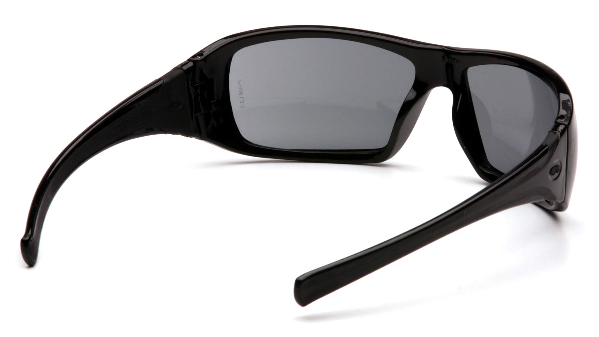 Pyramex Safety Goliath Safety Eyewear, Black Frame, Gray Lens (SB5620D)