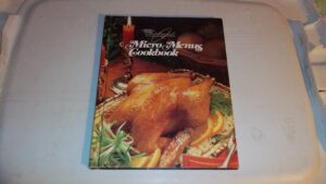 whirlpool micro menus cookbook by not available