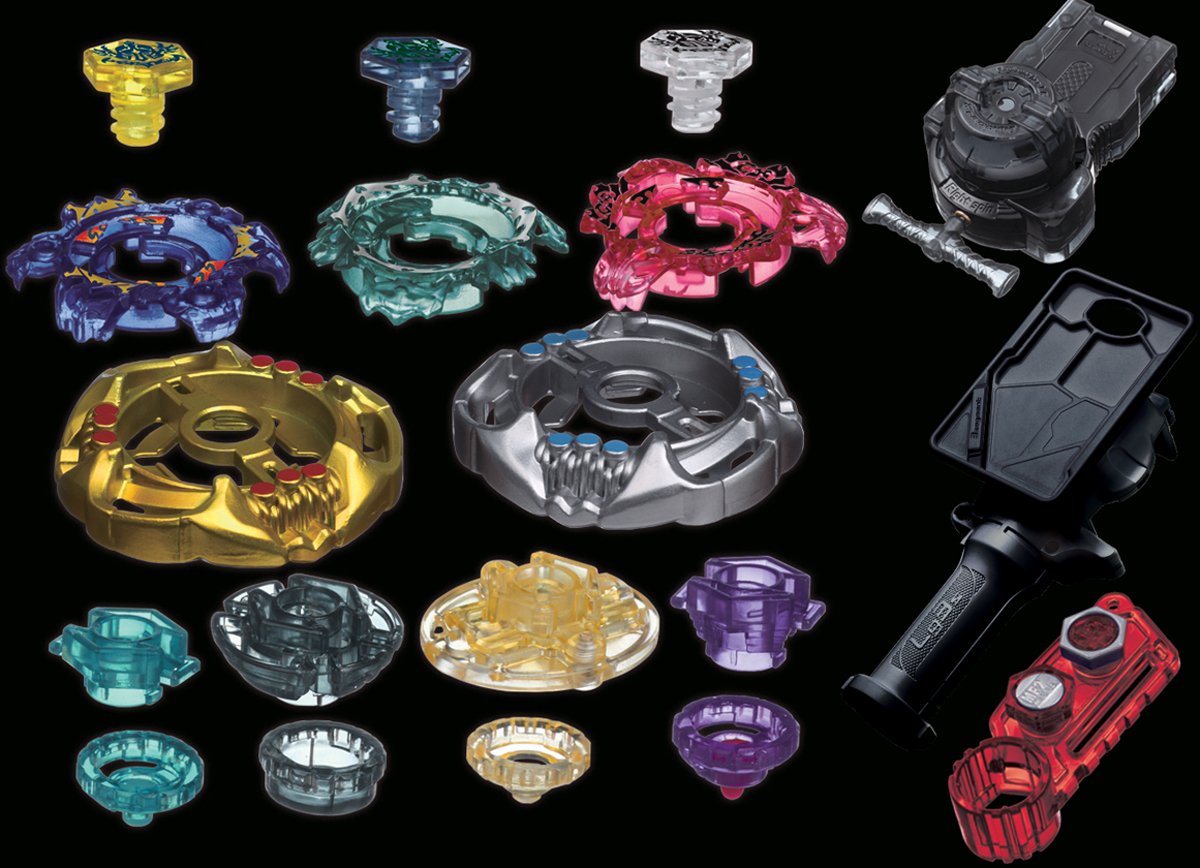 Takara Tomy Beyblades Japanese Metal Fusion Limited Edition Set #BB97 Ultimate Build Kit Perseus