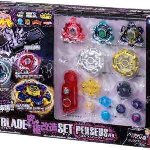 Takara Tomy Beyblades Japanese Metal Fusion Limited Edition Set #BB97 Ultimate Build Kit Perseus