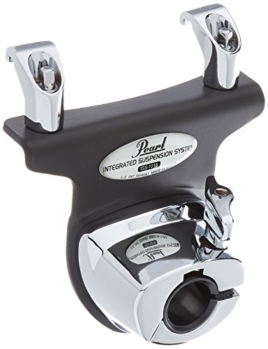 Pearl Integrated Suspension System Tom Mount for 12"-16" Drums; Removes Shell Mounting Hardware for Better Tom Resonance and Sustain. Fits Triple-Flanged and Die-Cast Hoops.