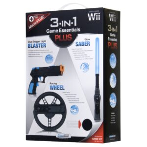 Wii 3-in-1 Game Essentials Plus - Black