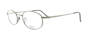 flexon 609 eyeglasses 033 gunmetal demo lens 50-19-140