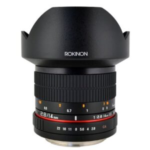 Rokinon 14mm f/2.8 IF ED MC Super Wide Angle, Manual Focus Lens for Pentax