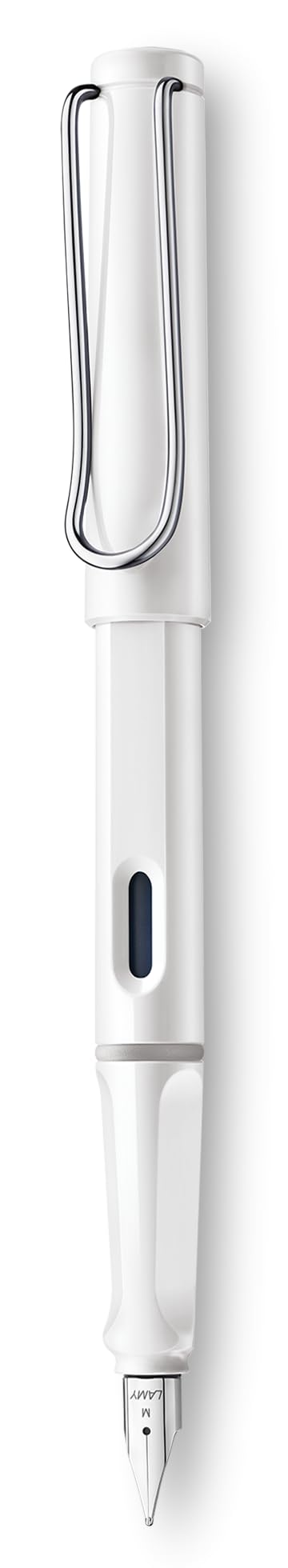 Lamy safari Fountain Pen - Elegant Design Cool Pens, Best Pens For Smooth Writing, Journaling, and Calligraphy - White Broad Point Pen