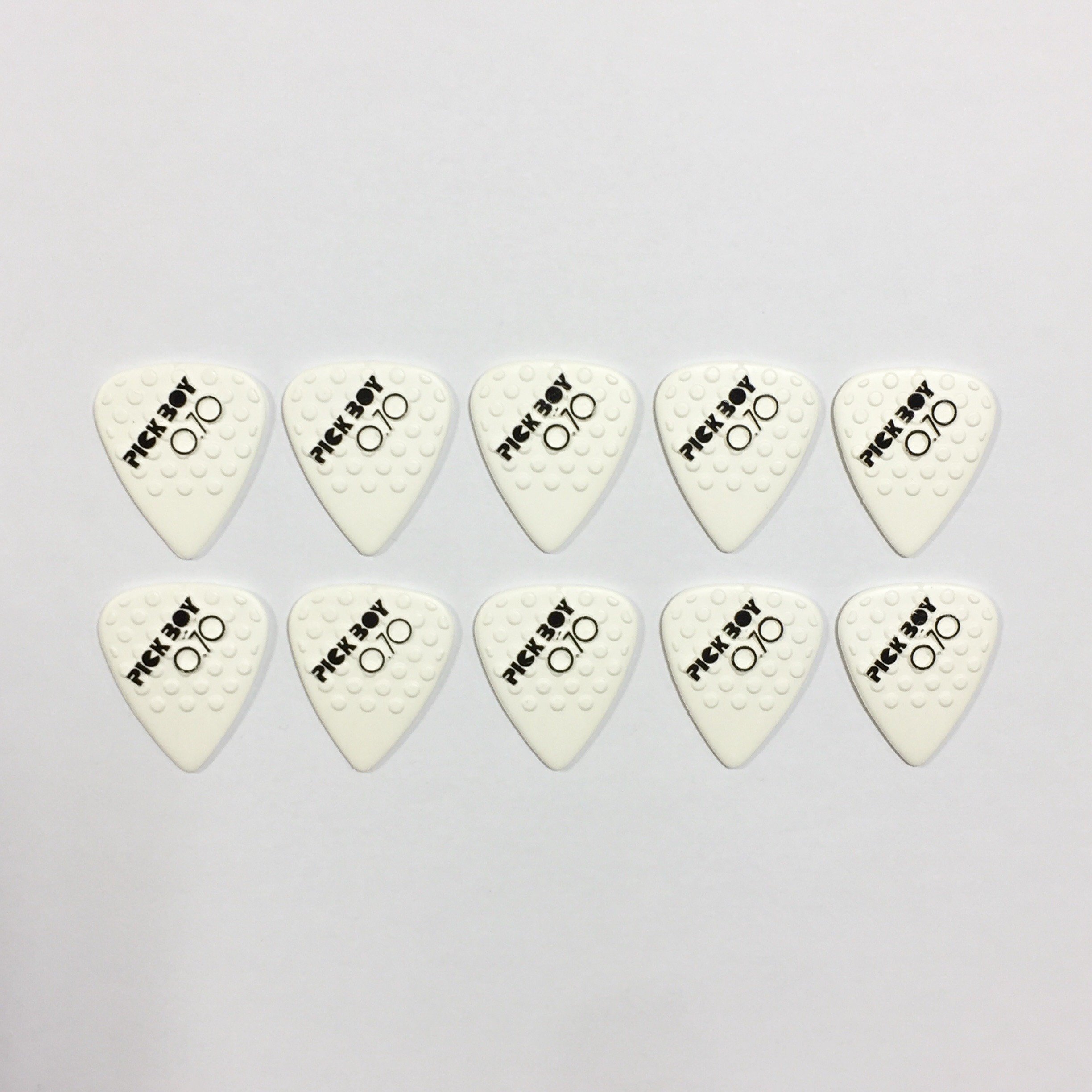 Pickboy Ceramic, Grip Pick, 0.70mm, 10 picks