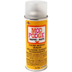 mod podge - 1469 clear acrylic sealer, 12 ounce, matte