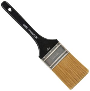 liquitex 1300603 professional freestyle large scale brush, universal flat 3-inch , black