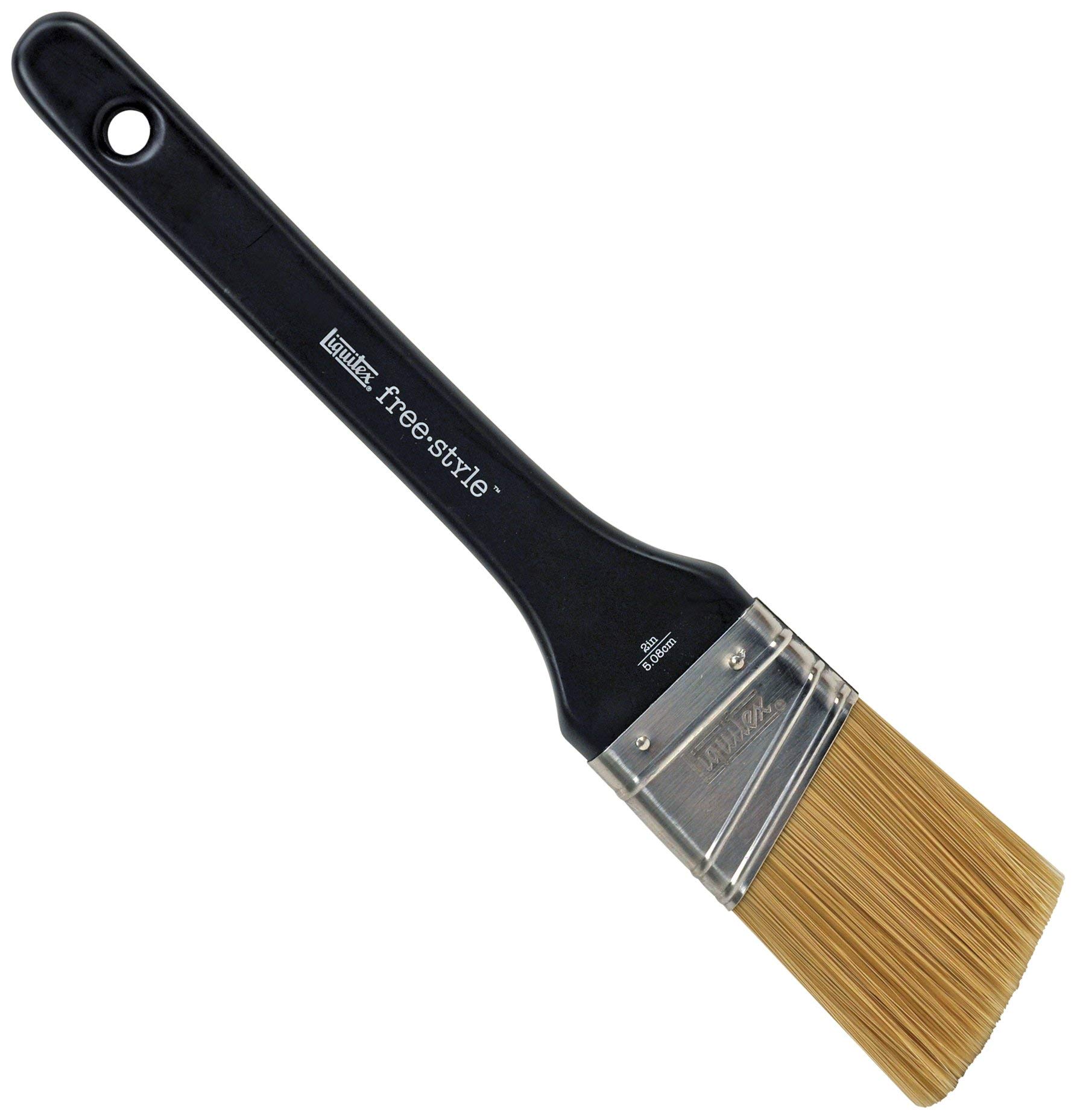 Liquitex 1300502 Professional Freestyle Large Scale Brush, Universal Angle 2-inch , Black