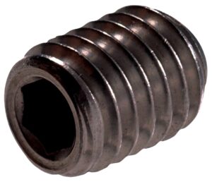 hillman 332216 1/4-20 x 1/4 socket head set screw, cup point, 100-pack,gray