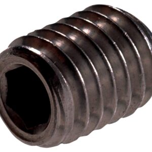 Hillman 332216 1/4-20 X 1/4 Socket Head Set Screw, Cup Point, 100-Pack,Gray