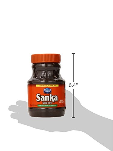 Sanka Instant Decaf Coffee, 8 Ounce Jar (Pack of 4)