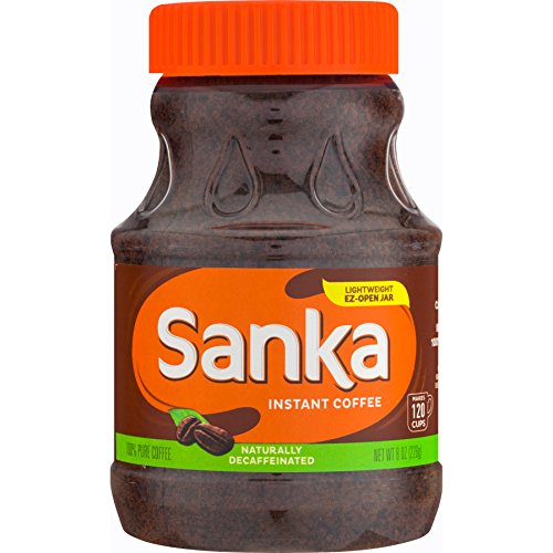 Sanka Instant Decaf Coffee, 8 Ounce Jar (Pack of 4)