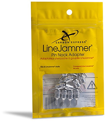 Carbon Express LineJammer Pro Pin Nock Adapter, 12-Pack