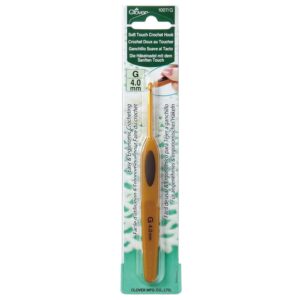 Clover Soft Touch Crochet Hook-size I9/5.5mm