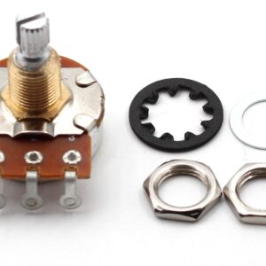 Bourns Guitar & Amp Potentiometer, 500K Audio, Knurled Split Shaft