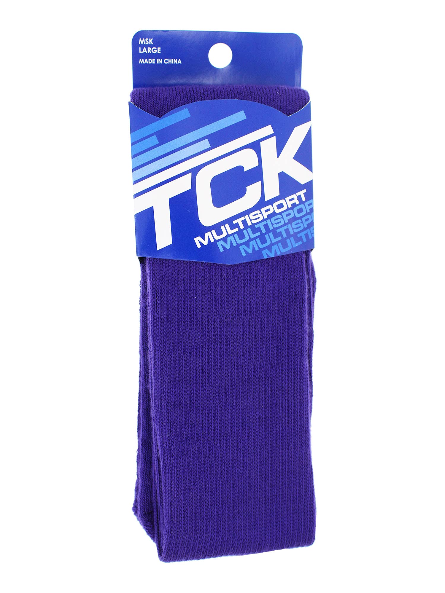 TCK Soccer Socks Multisport Tube MS (Purple, Large)