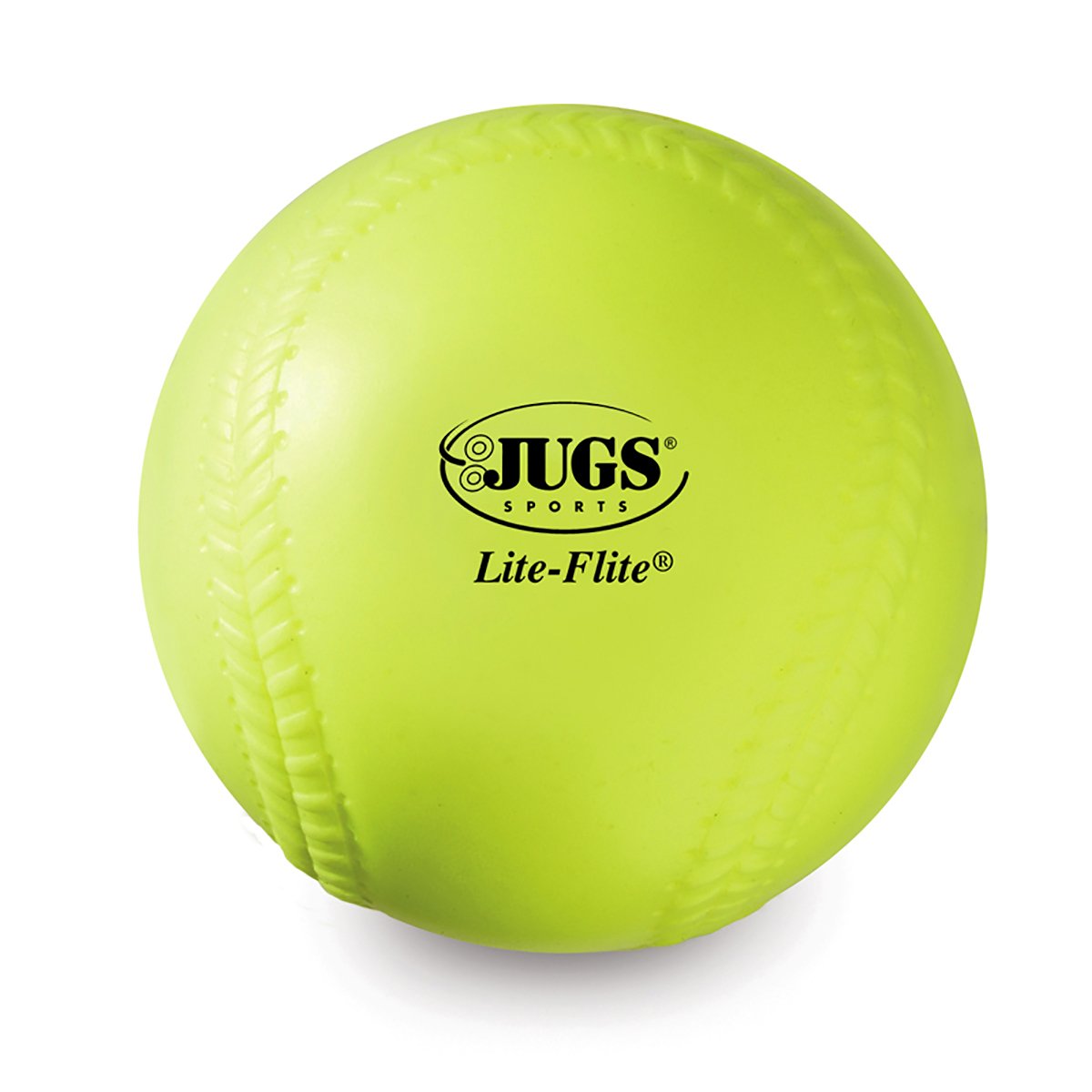 Jugs 12-inch Yellow Lite-Flite Practice Softballs (One dozen)