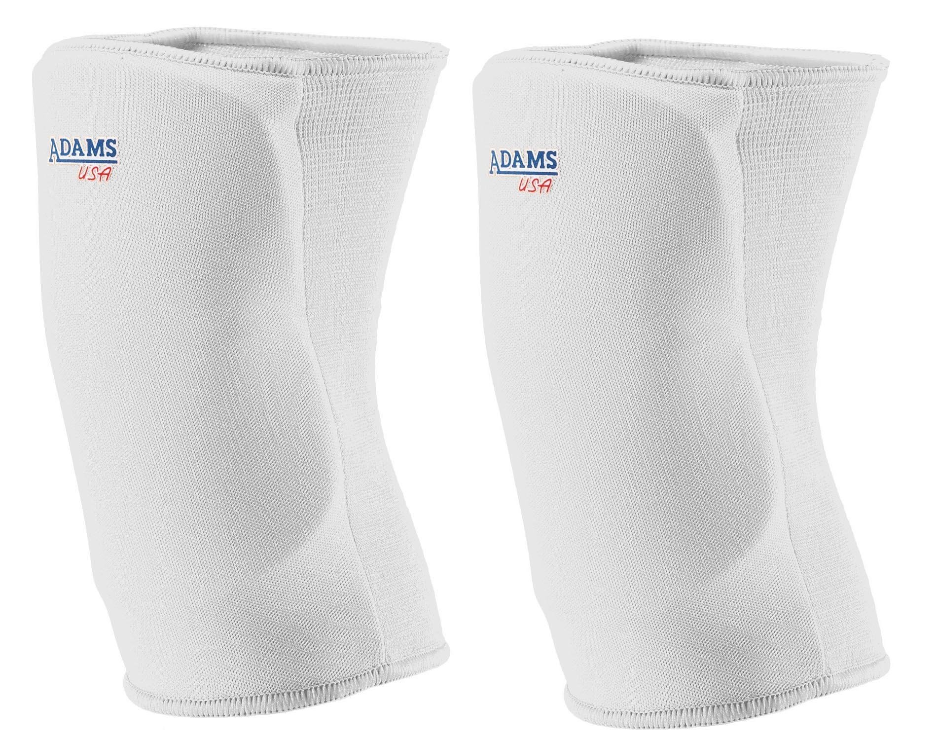 Adams Adult Volleyball/Basketball Knee Guard (Medium, White)