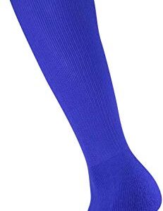 Twin City Senior All-Sport Solid Color Tube Socks (Medium) Royal