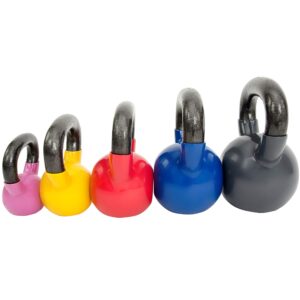 Sunny Health & Fitness Sunny Vinyl Coated Kettlebell (5-Pound)