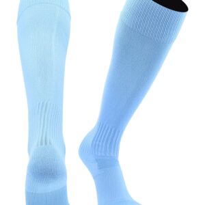 TCK Elite Finale Soccer Socks (Columbia Blue, Medium)