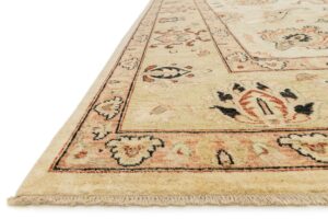 loloi majestic area rug, 2'-0" x 3'-0", ivory/gold