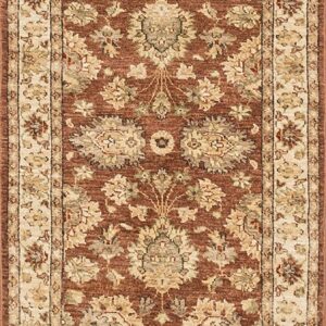 Loloi MAJESTIC Area Rug, 4'-0" x 6'-0", RUST/IVORY