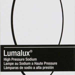 SYLVANIA Lumalux High Pressure Sodium HID Light Bulb, ED17 70W, Medium Base, 4000 Lumens, 1900K, Clear - 1 Pack (67504)