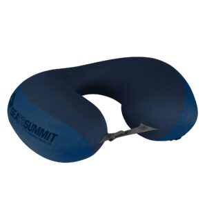 Sea to Summit Aeros Premium Traveller Inflatable Neck Pillow, Navy Blue