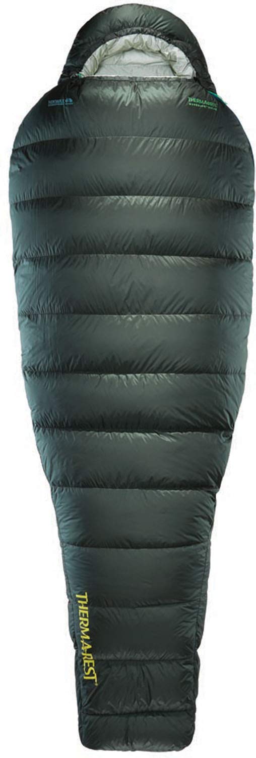 Therm-a-Rest Hyperion 32F/0C Ultralight Down Mummy Sleeping Bag Black Forest