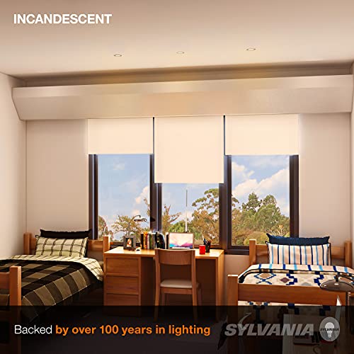 SYLVANIA Incandescent Flood Light Bulbs, R20 45W, 295 Lumens, 2,000 Hours, Value Pack (15676), Warm White, 6 Pack