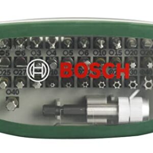 Bosch 2607017063 Screwdriver Bit Set with Colour Coding 32 Pcs