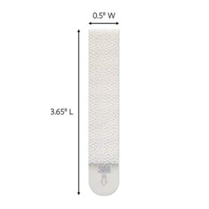 Command Narrow Picture Hanging Strips, White, 4-Pairs, Holds up to 12 lbs.