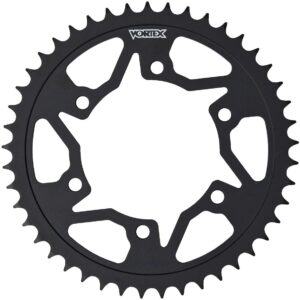 vortex 435cs-45 black 45-tooth 525-pitch steel rear sprocket