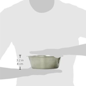 Petmate 8-Cup Stainless Steel Bowl