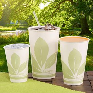 SOLO R53BB-JD110 Treated Paper Water/Refill Cup, 5 oz. Capacity, 2.5" x 2.8", Bare (Case of 3,000)