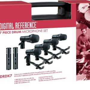 Digital Reference DRDK7 7-Piece Drum Mic Kit