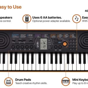 Casio SA-76 44-Key Mini Personal Keyboard