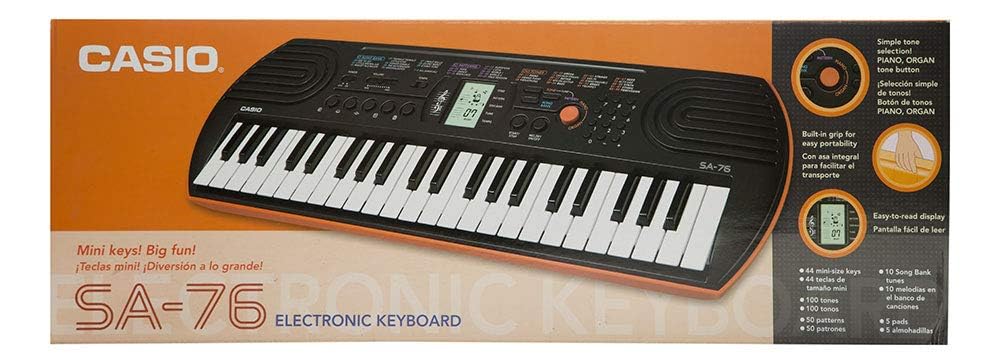 Casio SA-76 44-Key Mini Personal Keyboard