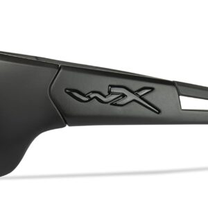 Wiley X Slay Sunglasses, Safety Glasses for Men and Women, UV Eye Protection for Shooting, Fishing, Biking, and Extreme Sports, Matte Black Frames, Grey Tinted Lenses Ballistic Rated